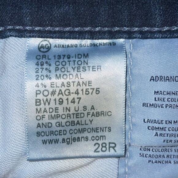 AG Adriano Goldschmied Women’s 28 Jeans Farrah High Rise Skinny - Picture 5 of 6